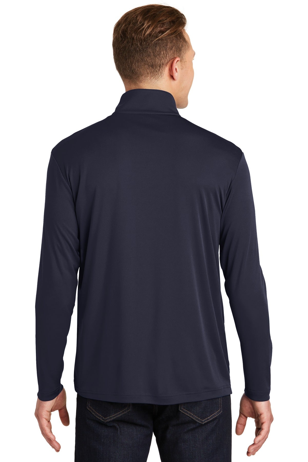 Custom Embroidered Sport-Tek PosiCharge Competitor 1/4-Zip Pullover. ST357,True Navy