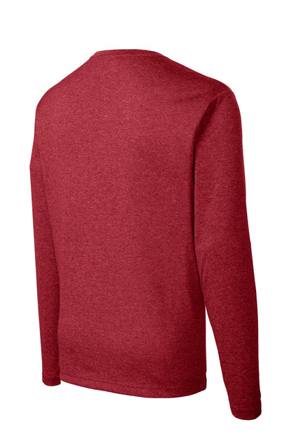 Sport-Tek Long Sleeve Heather Contender Tee. ST360LS