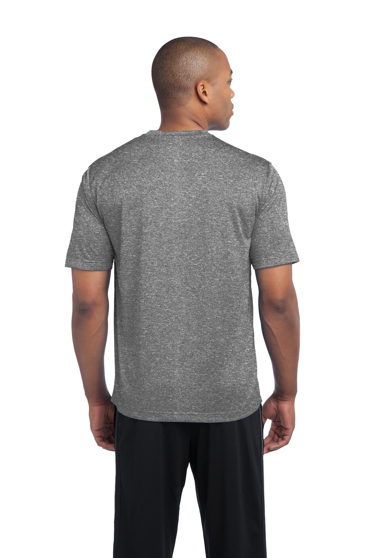 Custom Embroidered Sport-Tek Heather Contender Tee. ST360,Vintage Heather