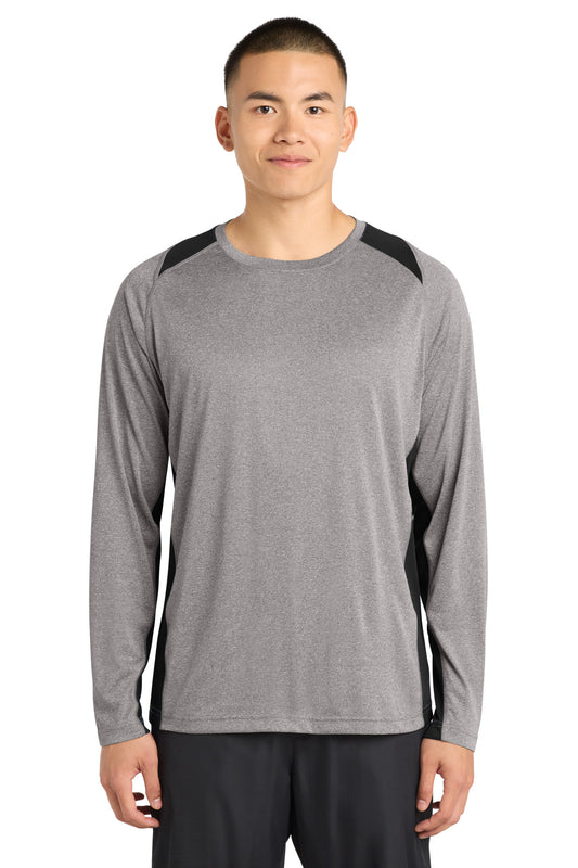 Custom Embroidered Sport-Tek Activewear in Vintage Heather/ Black