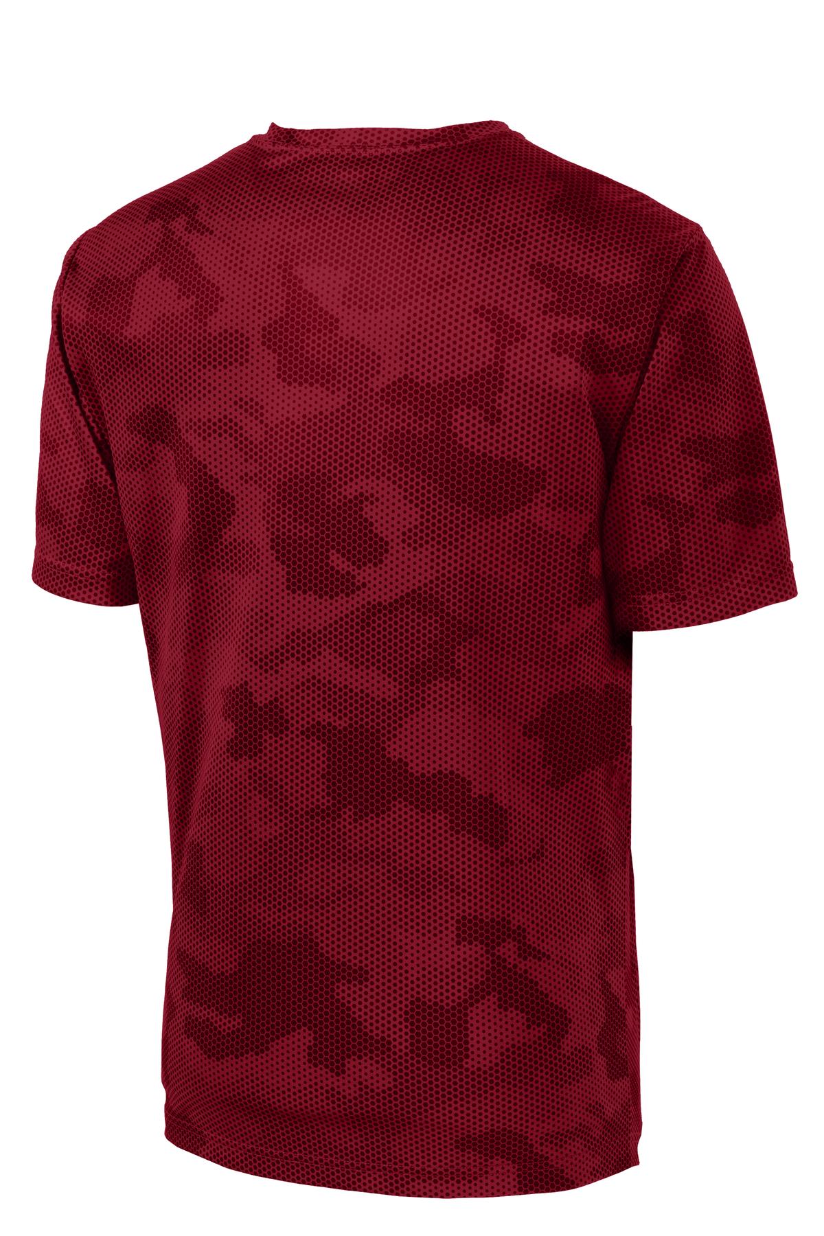 Custom Embroidered Sport-Tek Activewear in Deep Red