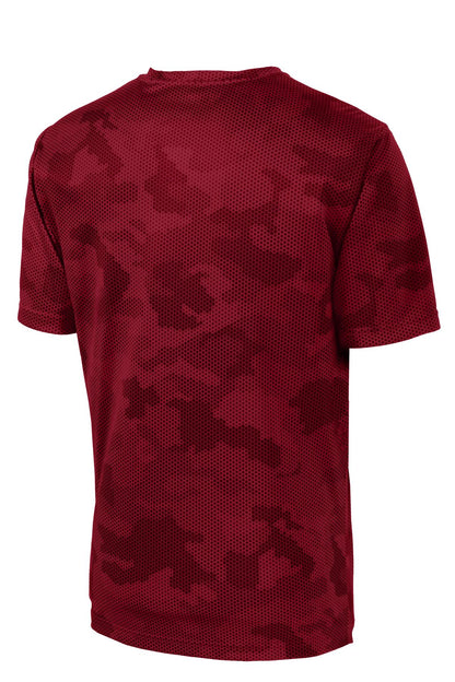 Custom Embroidered Sport-Tek Activewear in Deep Red