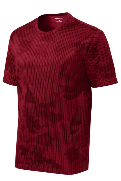 Custom Embroidered Sport-Tek Activewear in Deep Red