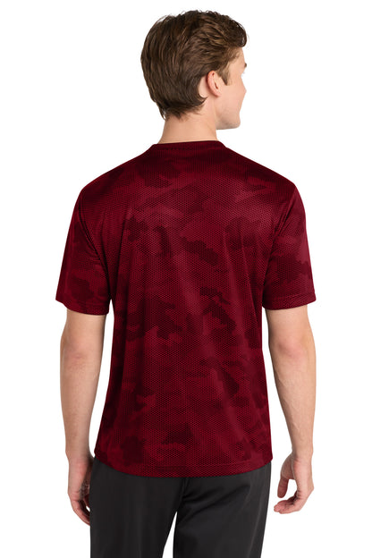 Custom Embroidered Sport-Tek Activewear in Deep Red