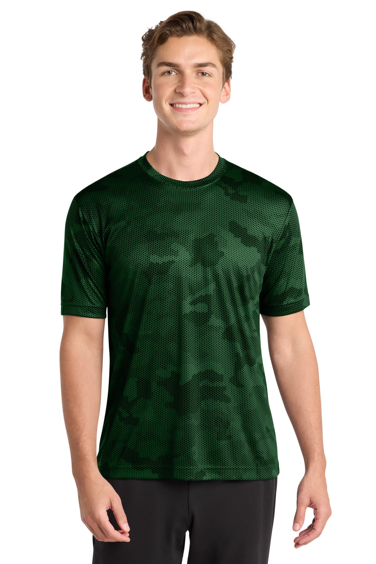 Custom Embroidered Sport-Tek Activewear in Forest Green