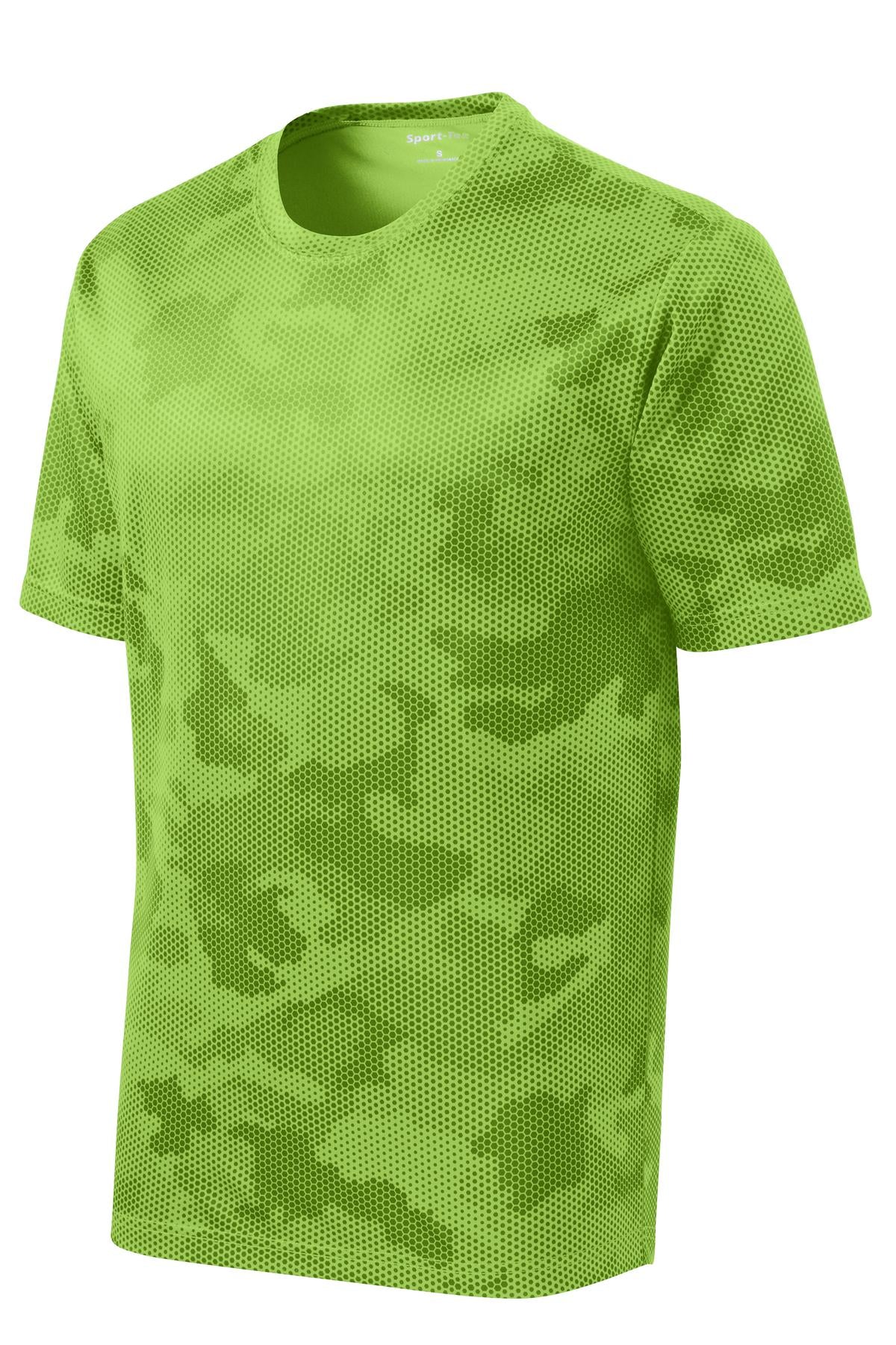 Custom Embroidered Sport-Tek Activewear in Lime Shock