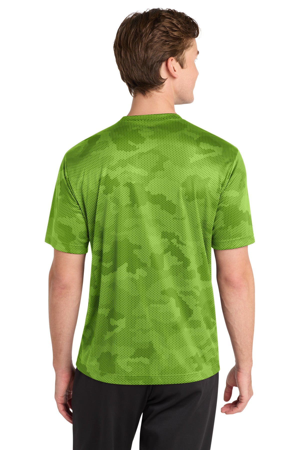 Custom Embroidered Sport-Tek Activewear in Lime Shock