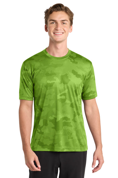 Custom Embroidered Sport-Tek Activewear in Lime Shock