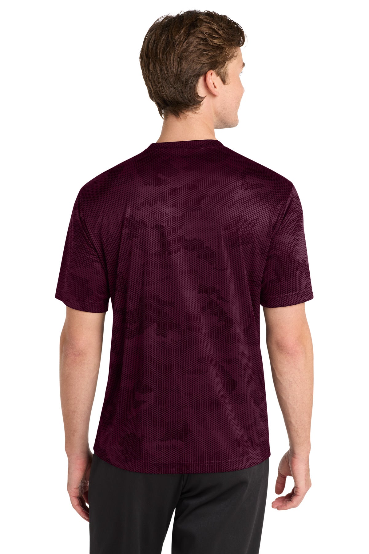 Custom Embroidered Sport-Tek Activewear in Maroon