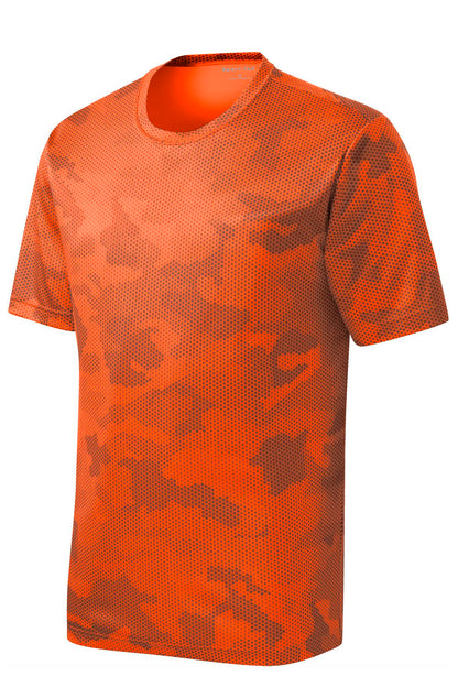 Custom Embroidered Sport-Tek Activewear in Neon Orange