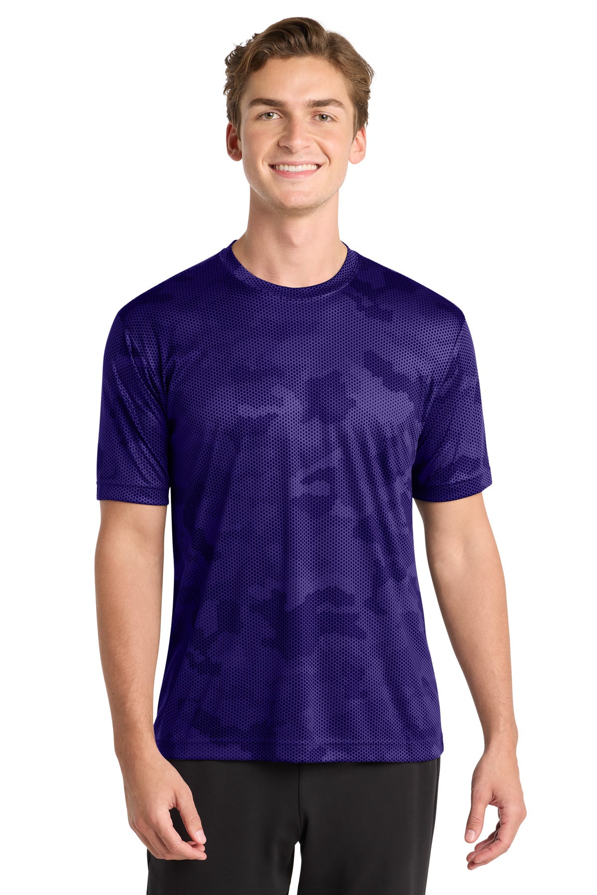 Custom Embroidered Sport-Tek Activewear in Purple