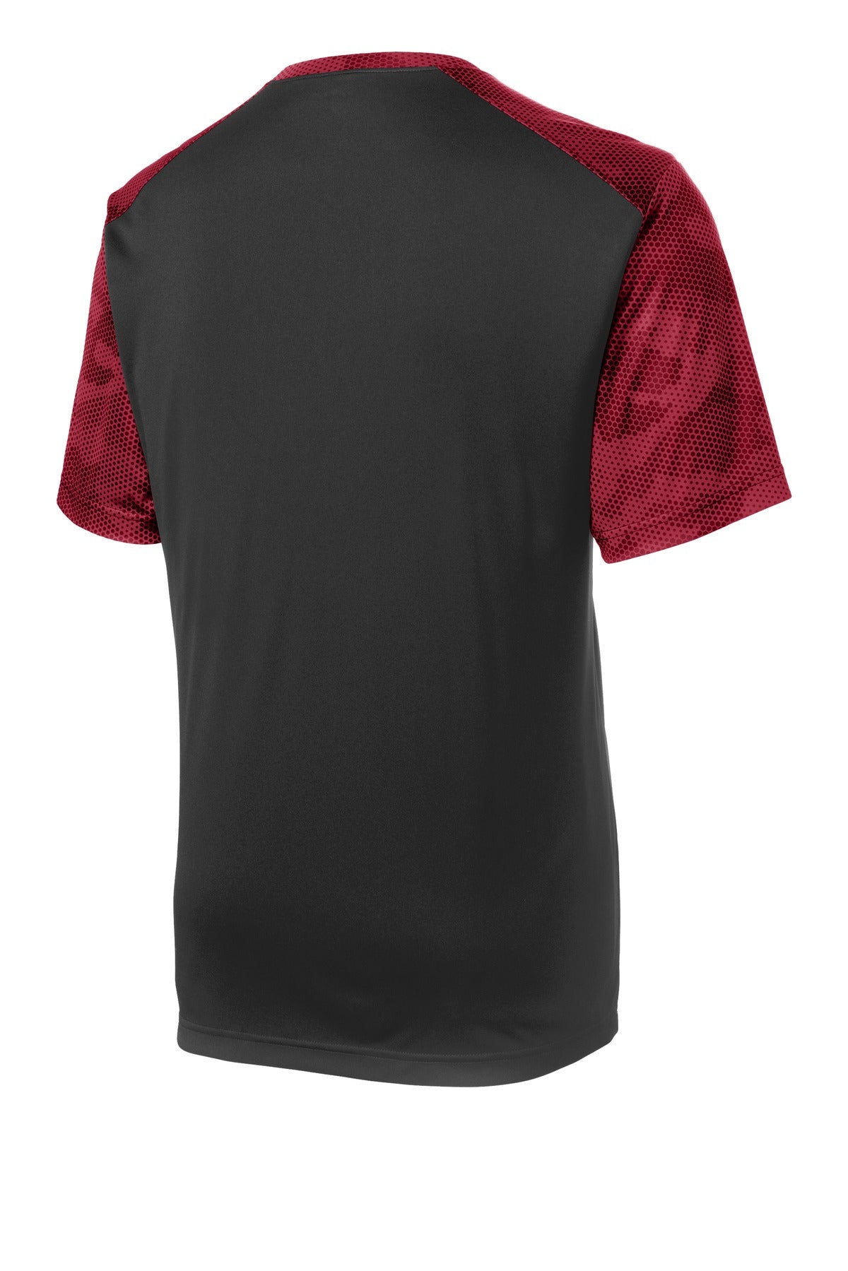 Sport-Tek CamoHex Colorblock Tee. ST371