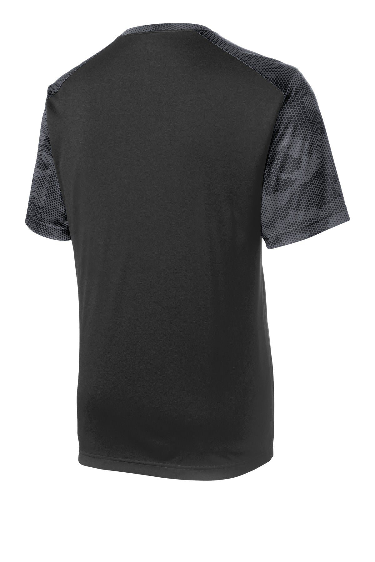 Sport-Tek CamoHex Colorblock Tee. ST371