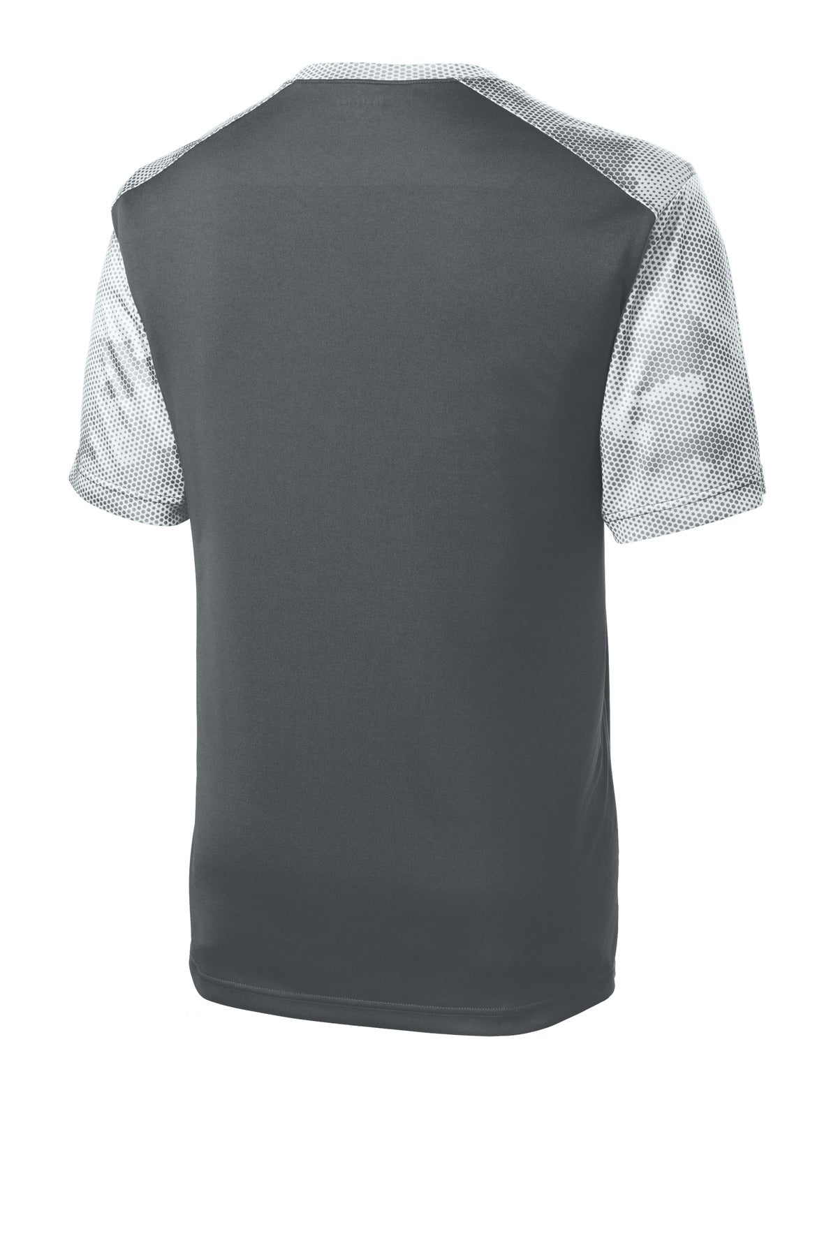 Sport-Tek CamoHex Colorblock Tee. ST371