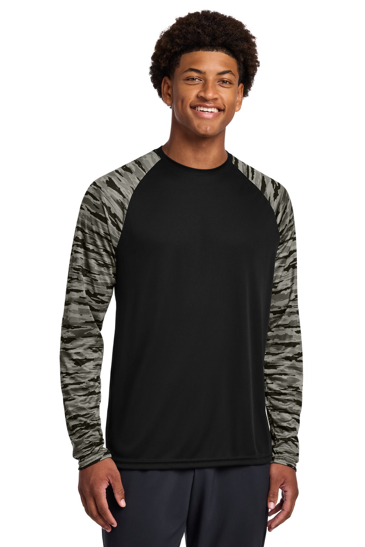 Custom Embroidered Sport-Tek T-Shirts  in Black