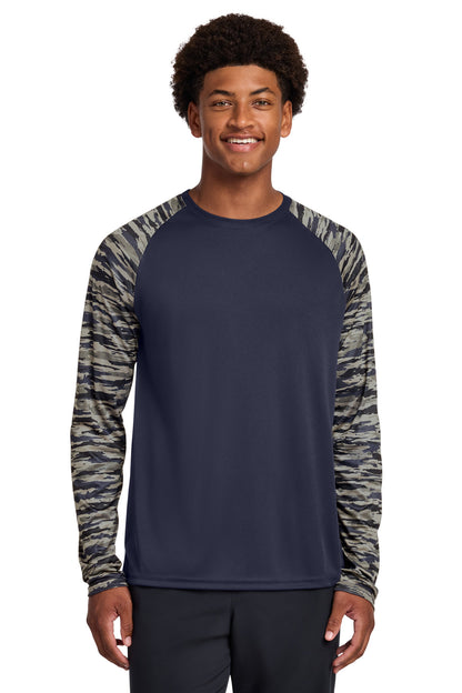 Custom Embroidered Sport-Tek T-Shirts  in True Navy