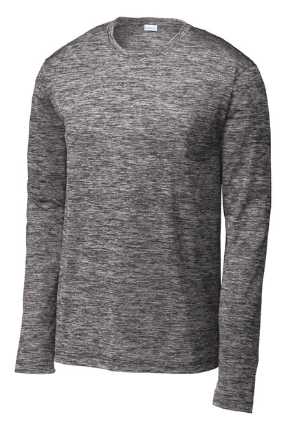 Sport-Tek  PosiCharge  Long Sleeve Electric Heather Tee. ST390LS