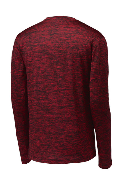 Sport-Tek  PosiCharge  Long Sleeve Electric Heather Tee. ST390LS