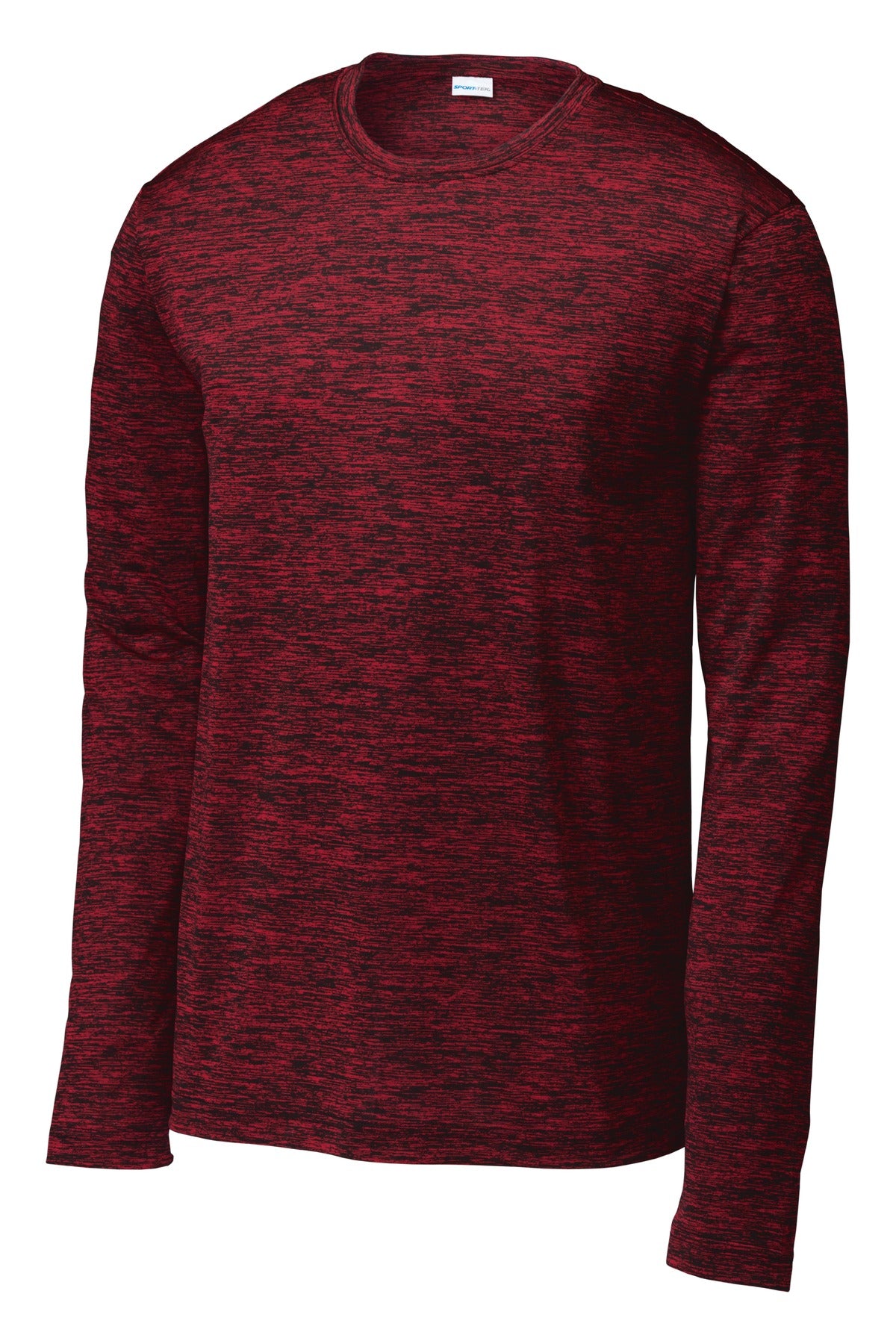Sport-Tek  PosiCharge  Long Sleeve Electric Heather Tee. ST390LS
