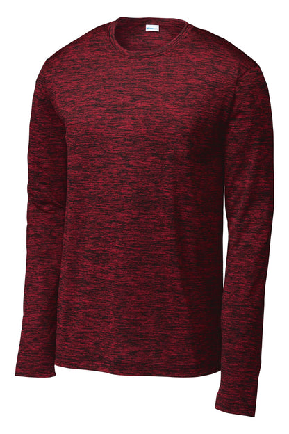 Sport-Tek  PosiCharge  Long Sleeve Electric Heather Tee. ST390LS