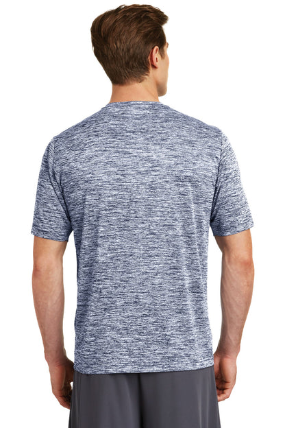 Custom Embroidered Sport-Tek PosiCharge Electric Heather Tee. ST390,True Navy Electric