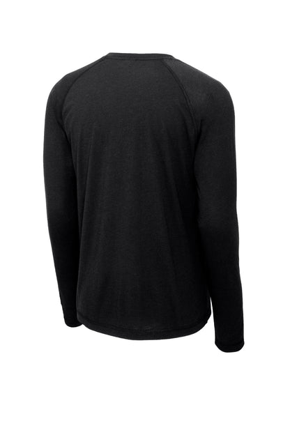 Sport-Tek  PosiCharge  Long Sleeve Tri-Blend Wicking Raglan Tee ST400LS