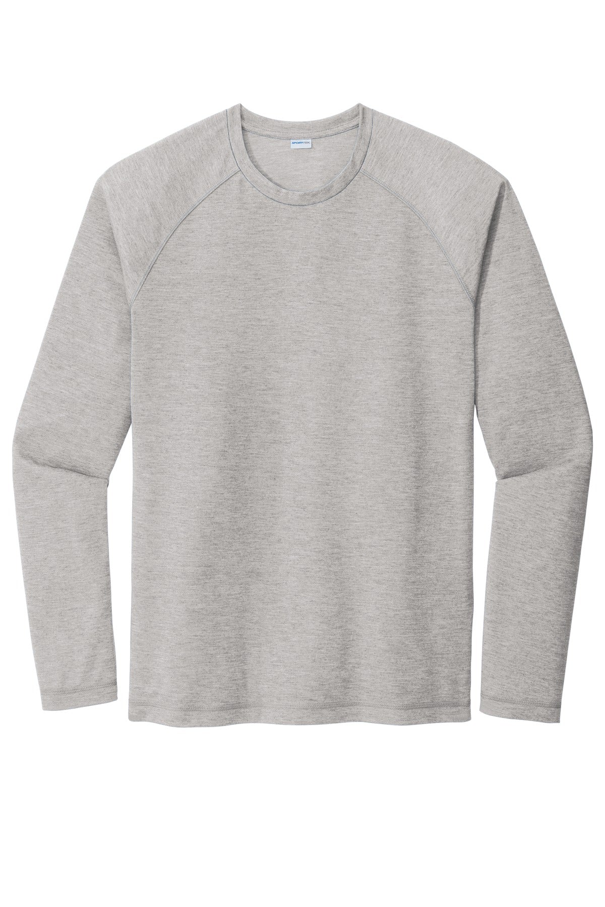 Sport-Tek  PosiCharge  Long Sleeve Tri-Blend Wicking Raglan Tee ST400LS