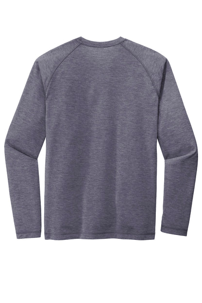 Sport-Tek  PosiCharge  Long Sleeve Tri-Blend Wicking Raglan Tee ST400LS