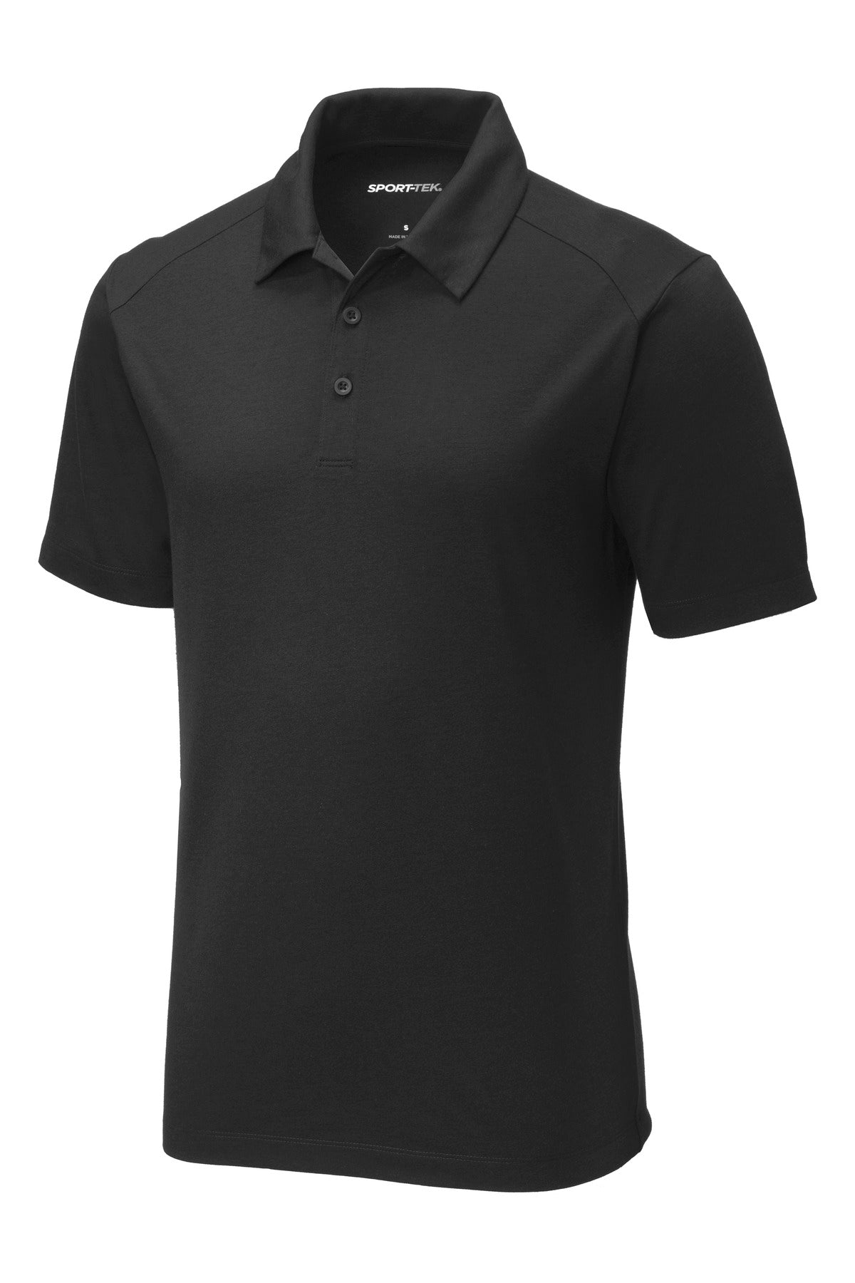 Sport-Tek  PosiCharge  Tri-Blend Wicking Polo. ST405