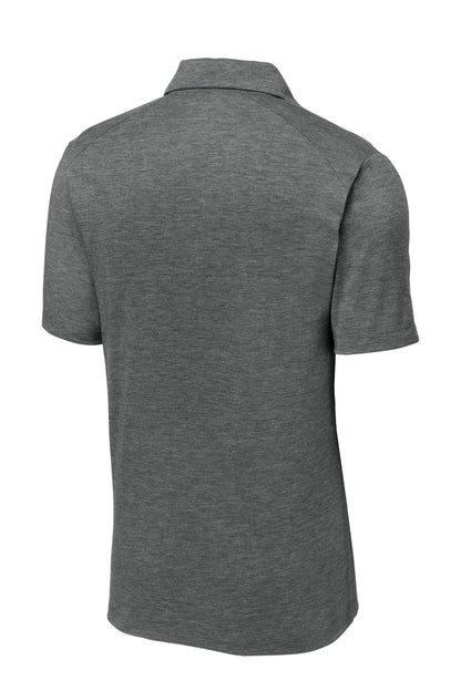 Sport-Tek  PosiCharge  Tri-Blend Wicking Polo. ST405