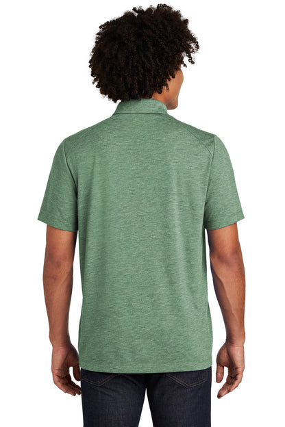 Custom Embroidered Sport-Tek  PosiCharge  Tri-Blend Wicking Polo. ST405,Forest Green Heather