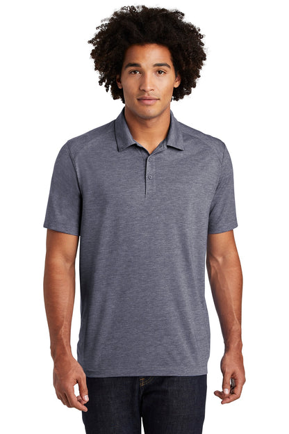 Sport-Tek  PosiCharge  Tri-Blend Wicking Polo. ST405