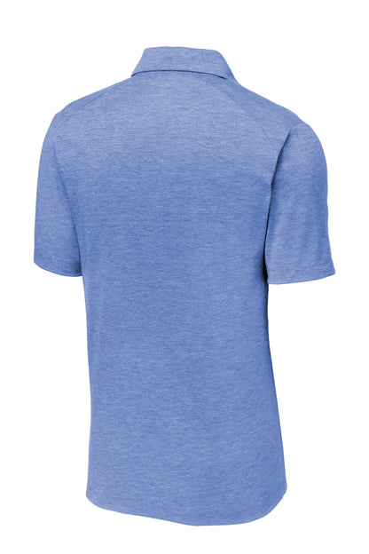 Sport-Tek  PosiCharge  Tri-Blend Wicking Polo. ST405