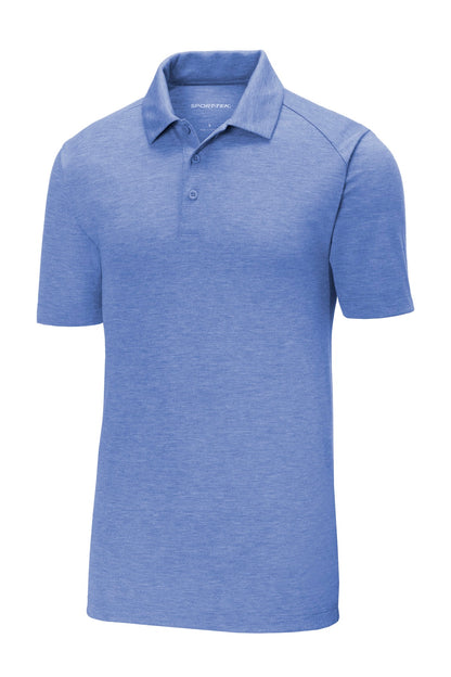 Sport-Tek  PosiCharge  Tri-Blend Wicking Polo. ST405