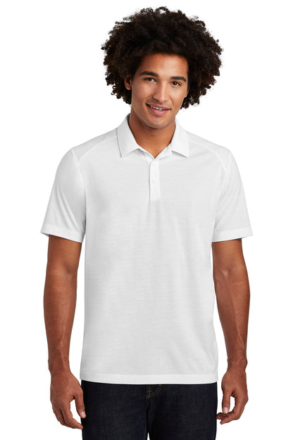Sport-Tek  PosiCharge  Tri-Blend Wicking Polo. ST405