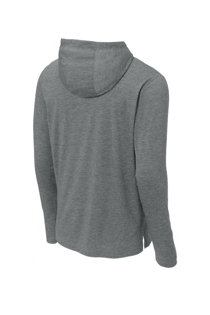 Sport-Tek  PosiCharge  Tri-Blend Wicking Long Sleeve Hoodie ST406