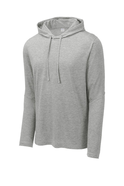 Sport-Tek  PosiCharge  Tri-Blend Wicking Long Sleeve Hoodie ST406