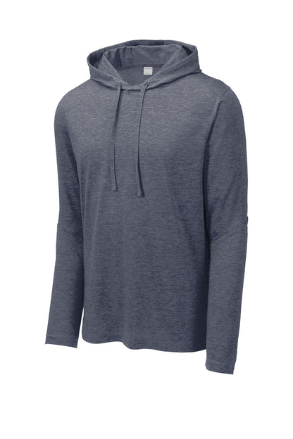 Sport-Tek  PosiCharge  Tri-Blend Wicking Long Sleeve Hoodie ST406