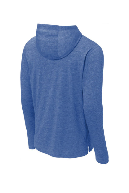 Sport-Tek  PosiCharge  Tri-Blend Wicking Long Sleeve Hoodie ST406