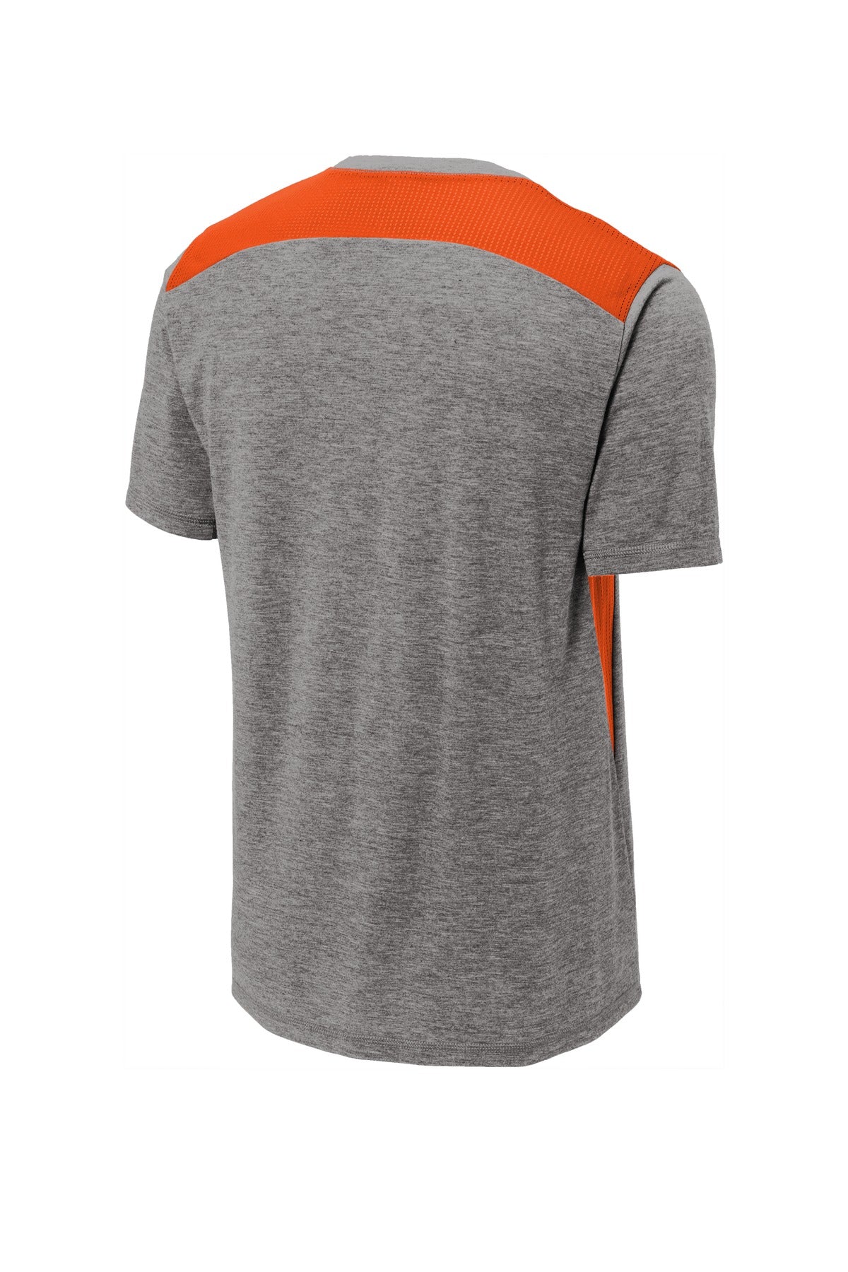 Sport-Tek  PosiCharge  Tri-Blend Wicking Draft Tee. ST410