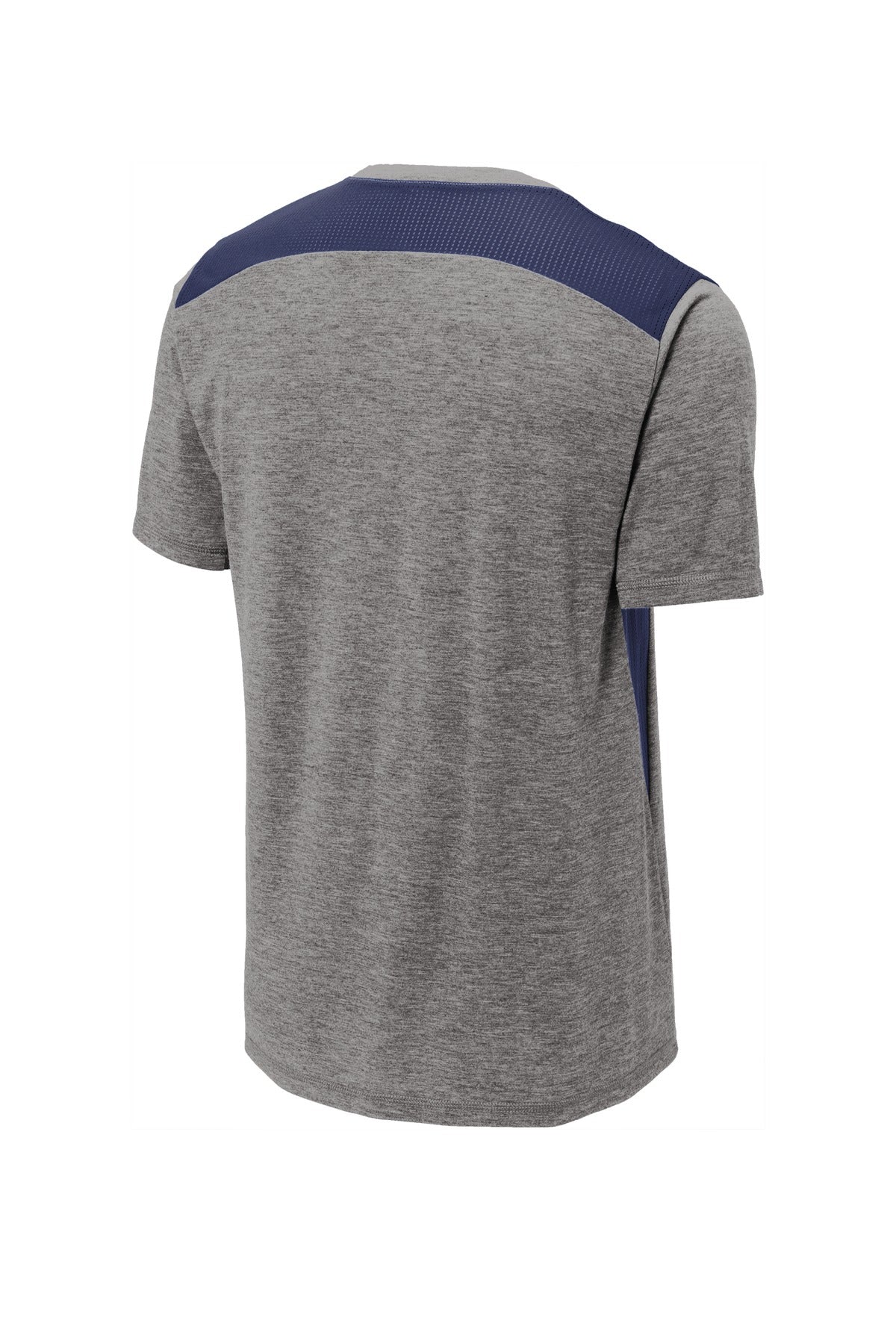 Sport-Tek  PosiCharge  Tri-Blend Wicking Draft Tee. ST410