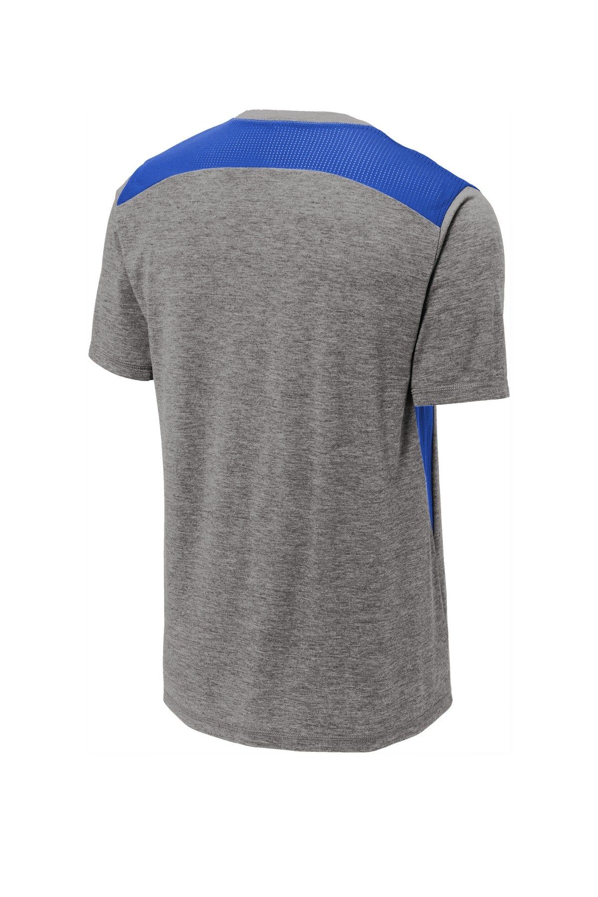 Sport-Tek  PosiCharge  Tri-Blend Wicking Draft Tee. ST410