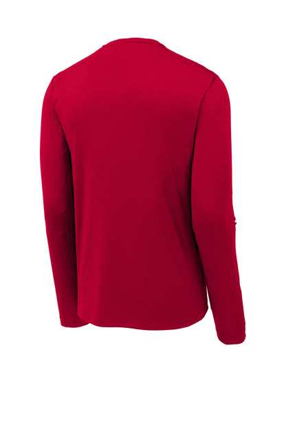 Sport-Tek  Posi-UV Pro Long Sleeve Tee. ST420LS Deep Red