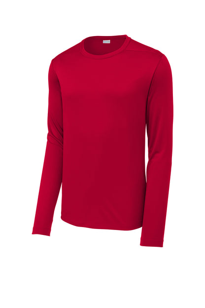 Sport-Tek  Posi-UV Pro Long Sleeve Tee. ST420LS Deep Red