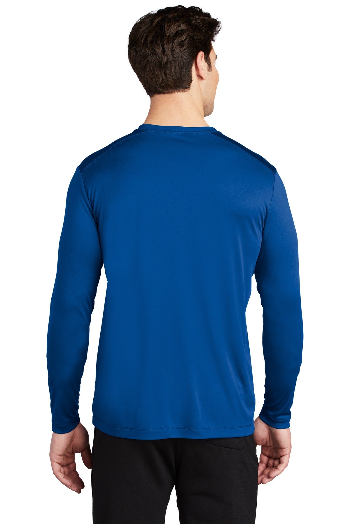 Custom Embroidered Sport-Tek  Posi-UV Pro Long Sleeve Tee. ST420LS,True Royal