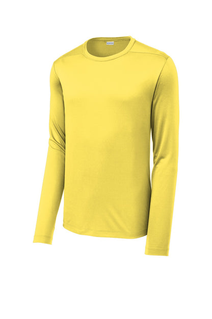 Sport-Tek  Posi-UV Pro Long Sleeve Tee. ST420LS Yellow