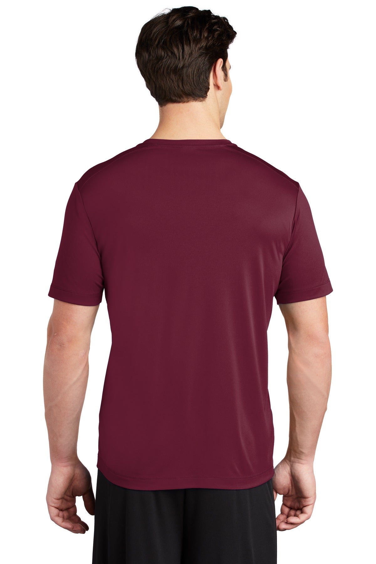 Custom Embroidered Sport-Tek  Posi-UV Pro Tee. ST420,Cardinal