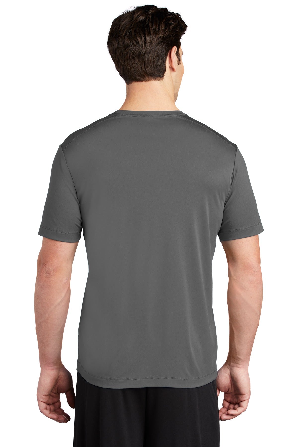 Custom Embroidered Sport-Tek  Posi-UV Pro Tee. ST420,Dark Smoke Grey