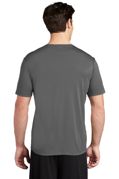 Custom Embroidered Sport-Tek  Posi-UV Pro Tee. ST420,Dark Smoke Grey
