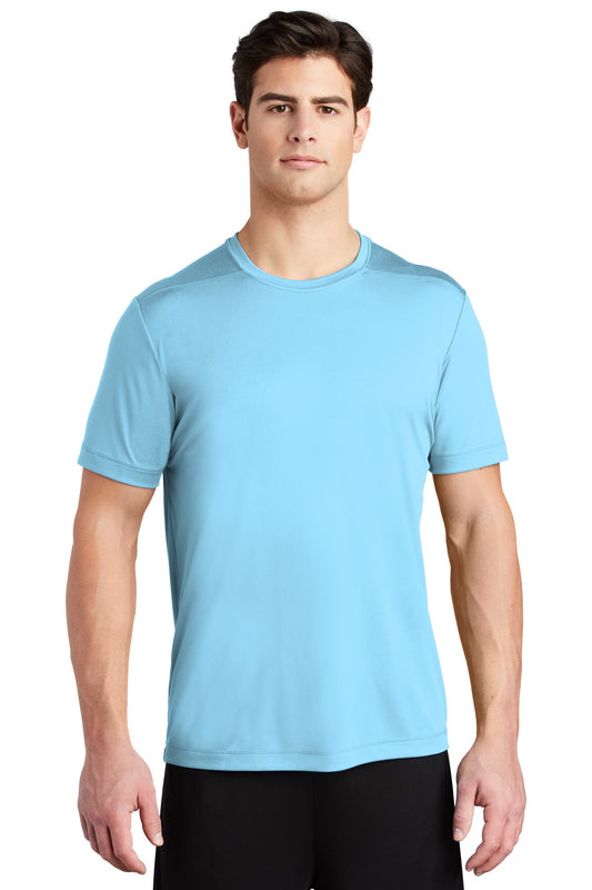Sport-Tek  Posi-UV Pro Tee. ST420 Light Blue